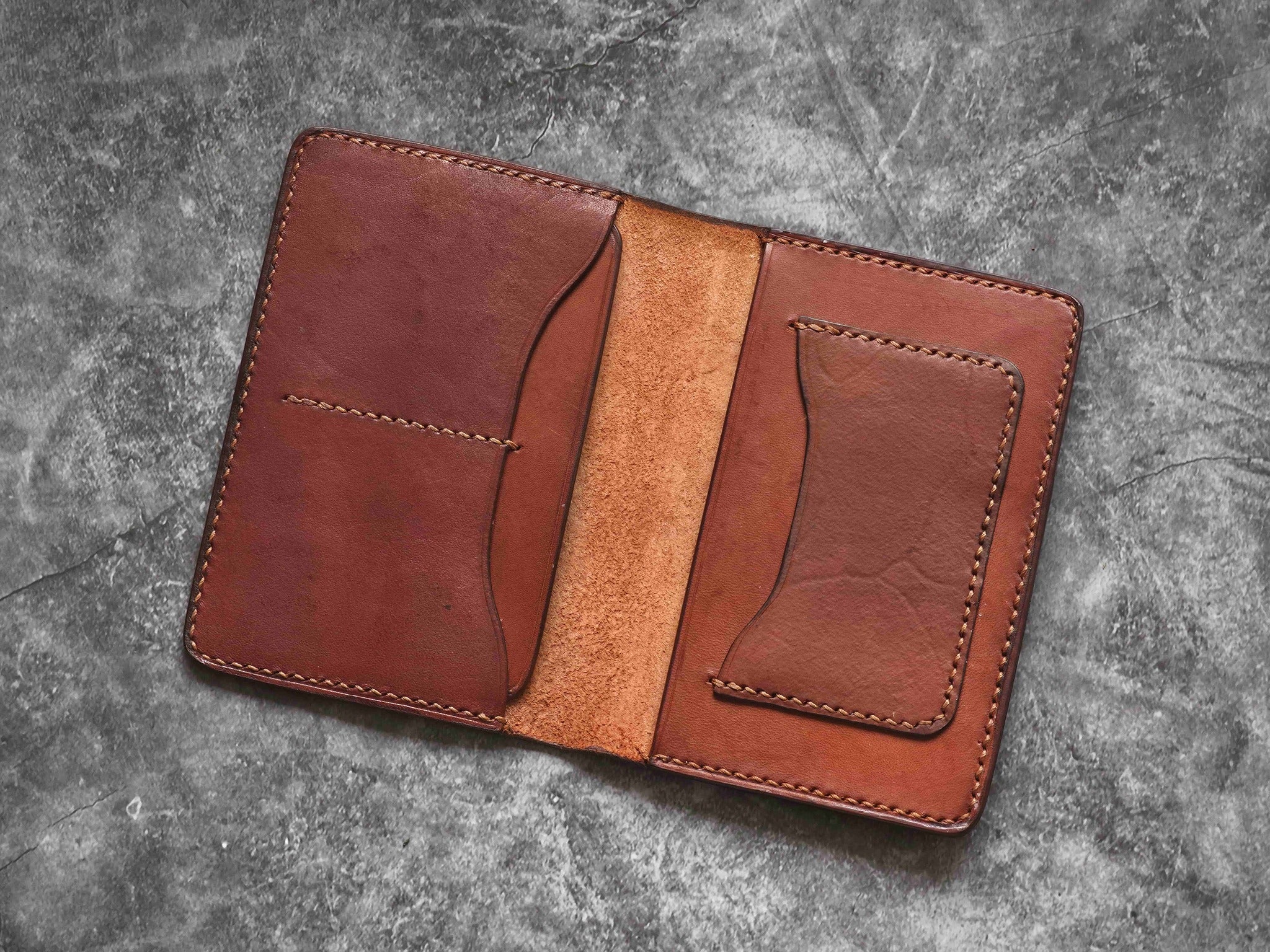 Leather Passport Wallet