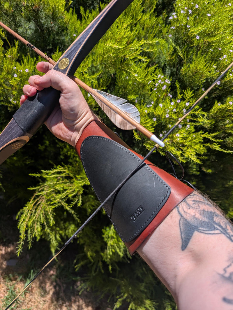 Leather Arm Guard Archery Bracer